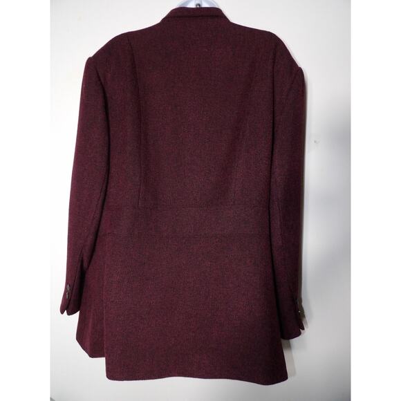 Giorgio Sant Angelo Blazer Womens 22W Tweed Black Pink Double Button NWT Vtg - Picture 5 of 15